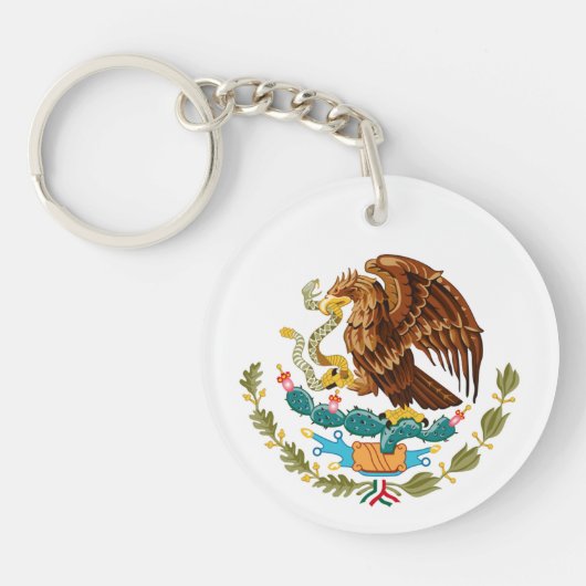 Mexicaanse Eagle Sleutelhanger (Voorkant)