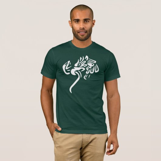 Mexicaanse Eagle T-Shirt (Voorkant volledig)