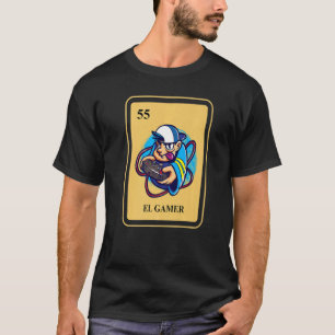 Mexicaanse El Gamer Traditional Bingo Online Games T-shirt