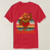 Mexicaanse El Squatcho Bigfoot Sasquatch T-shirt (Design voorkant)