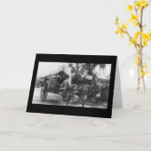 Mexicaanse Emigration Wagon 1912 Kaart (Gele Bloem)