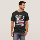 Mexicaanse en Costa Ricaanse vlag T-shirt (Voorkant volledig)