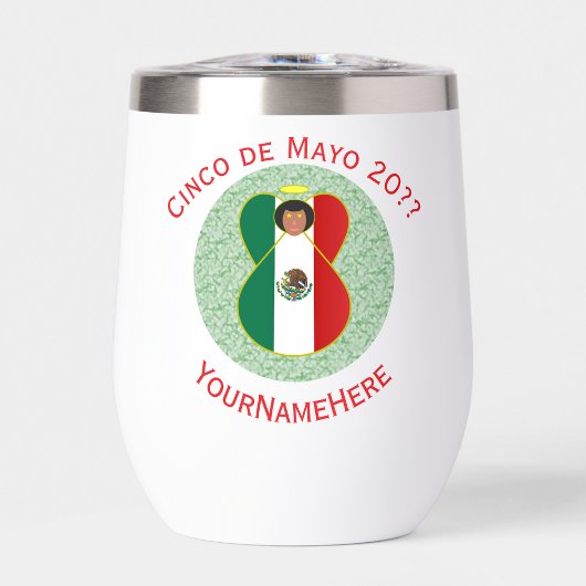 Mexicaanse engel Cinco de Mayo gepersonaliseerd