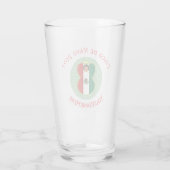 Mexicaanse Engel Cinco de Mayo Persoonlijk Glas (Achterkant)
