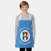 Mexicaanse engel Hanukkah-vlag gepersonaliseerd kl Schort (Gedragen)