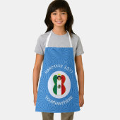Mexicaanse engel Hanukkah-vlag gepersonaliseerd kl Schort (Insitu)