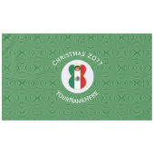 Mexicaanse engel kerst vlag personaliseren horizon tafelkleed (Voorkant (Horizontaal))