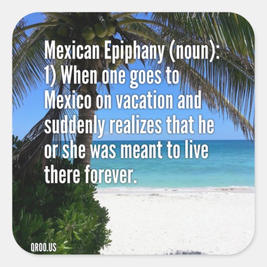 Mexicaanse Epiphany Stickers (vel van 6) (Voorkant)