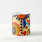 Mexicaanse erfgoed bloemenprint koffiemok (Center)