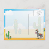 Mexicaanse ezel briefkaart (Achterkant)