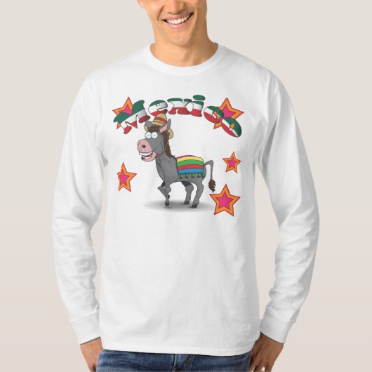 Mexicaanse ezel t-shirt (Voorkant)