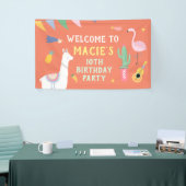 Mexicaanse feestachtergrond, mexicaans spandoek (Beurs)