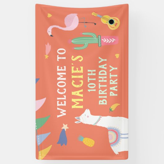 Mexicaanse feestachtergrond, mexicaans spandoek (Verticaal)