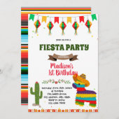 Mexicaanse feestdag fista pinata kaart (Voorkant / Achterkant)