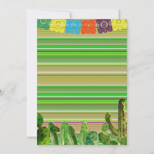 Mexicaanse feestdag kaart (Achterkant)