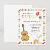 Mexicaanse feestdag voor volwassenen kaart (Voorkant / Achterkant)