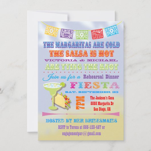 Mexicaanse feestdagen kaart (Voorkant)