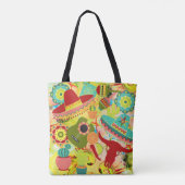 Mexicaanse feestinrichting tote bag (Achterkant)