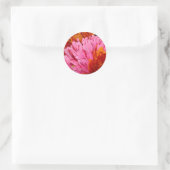 Mexicaanse Festival Bloem Envelope Seal Ronde Sticker (Tas)