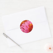 Mexicaanse Festival Bloem Envelope Seal Ronde Sticker (Envelop)