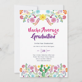 Mexicaanse FIESTA AFSTUDEREN Invitation Folk Art Kaart