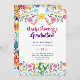 Mexicaanse FIESTA AFSTUDEREN Invitation Folk Art Kaart