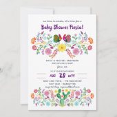 Mexicaanse FIESTA Baby Shower Uitnodiging Volkskun (Voorkant)