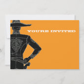 Mexicaanse Fiesta Banditos, Senoritas & Margaritas Kaart (Achterkant)