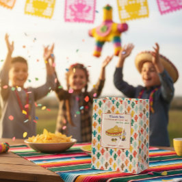 Mexicaanse Fiesta Bedankzak Medium Cadeauzakje