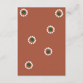 Mexicaanse Fiesta Boho Barro bruiloft Informatiekaartje