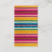 Mexicaanse Fiesta Books voor Baby shower Informatiekaartje (Achterkant)