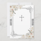 Mexicaanse Fiesta Boy Eerste Heilige Communie Uitn Kaart (Achterkant)