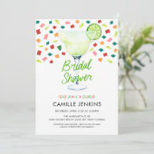 Mexicaanse Fiesta Bridal Fiesta Douche Uitnodiging (Staand voorkant)