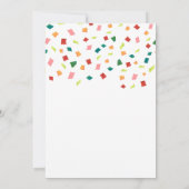 Mexicaanse Fiesta Bridal Fiesta Douche Uitnodiging (Achterkant)