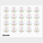 Mexicaanse Fiesta Bruiloft Feest Decoratie Ronde Sticker (Vel)