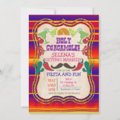 Mexicaanse Fiesta Bruiloft Feest Uitnodiging (Voorkant)