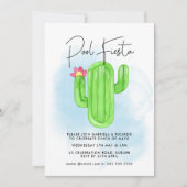 Mexicaanse Fiesta Cactus Pool Party Cinco de Mayo Kaart (Voorkant)