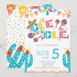 Mexicaanse Fiesta Cactus verjaardag Kaart