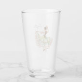 Mexicaanse Fiesta Dansjurk Glas (Achterkant)