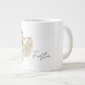 Mexicaanse Fiesta Dansjurk Grote Koffiekop (Voorkant rechts)