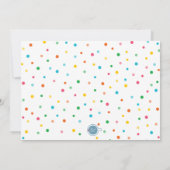 Mexicaanse Fiesta Eerste Verjaardag Foto Kaart (Achterkant)