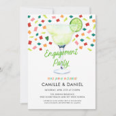 Mexicaanse Fiesta Engagement Party Uitnodiging (Voorkant)