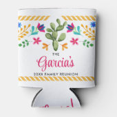 Mexicaanse Fiesta Family Reunion Keepslag Blikjeskoeler (Voorkant)