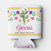 Mexicaanse Fiesta Family Reunion Keepslag Blikjeskoeler (Achterkant)