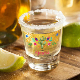 Mexicaanse Fiesta Family Reunion Keepslag Shot Glas