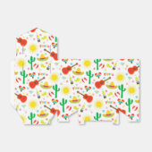 Mexicaanse Fiesta Favor Box Bedankdoosjes (Uitgevouwen)