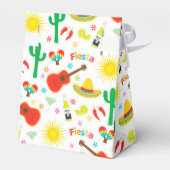 Mexicaanse Fiesta Favor Box Bedankdoosjes (Achterkant)