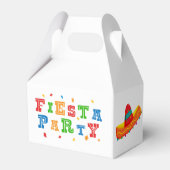 Mexicaanse Fiesta Favor Box Bedankdoosjes (Voorkant Zijde)