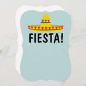 MEXICAANSE FIESTA FEEST UITNODIGINGEN PERSONALISER (Voorkant / Achterkant)