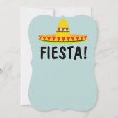 MEXICAANSE FIESTA FEEST UITNODIGINGEN PERSONALISER (Voorkant)